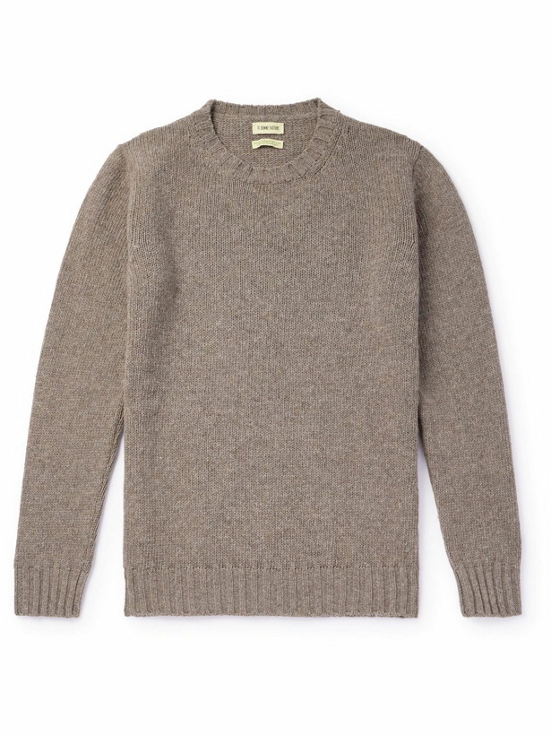 Photo: De Bonne Facture - Wool Sweater - Neutrals