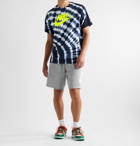 Nike - Sportswear Alumni Loopback Cotton-Blend Jersey Drawstring Shorts - Gray