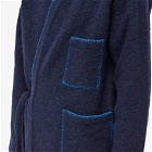 Universal Works Men's Blanket Stitch Kyoto Work Jacket in Navy