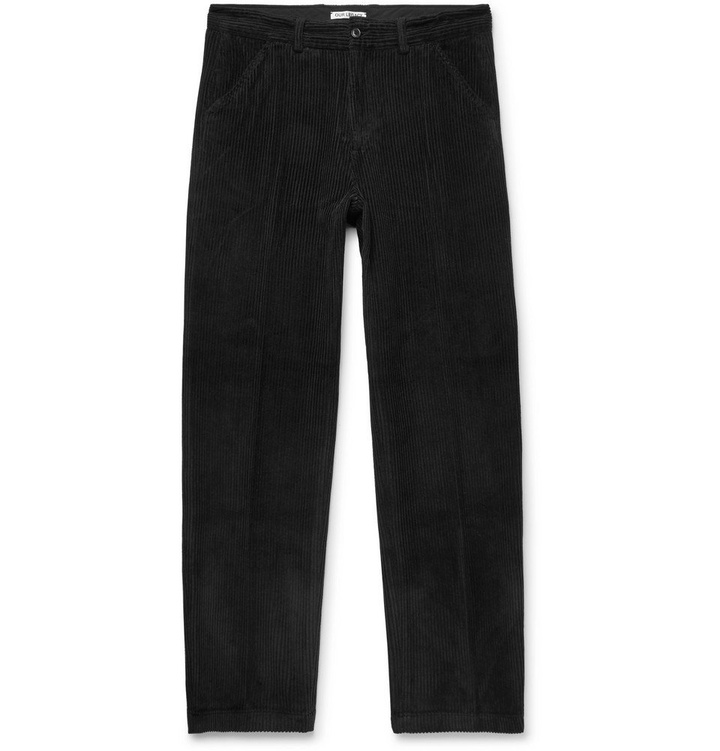 Photo: Our Legacy - Cotton-Corduroy Trousers - Men - Black