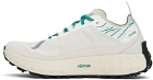 Norda Off-White & Green 'norda 001' Sneakers