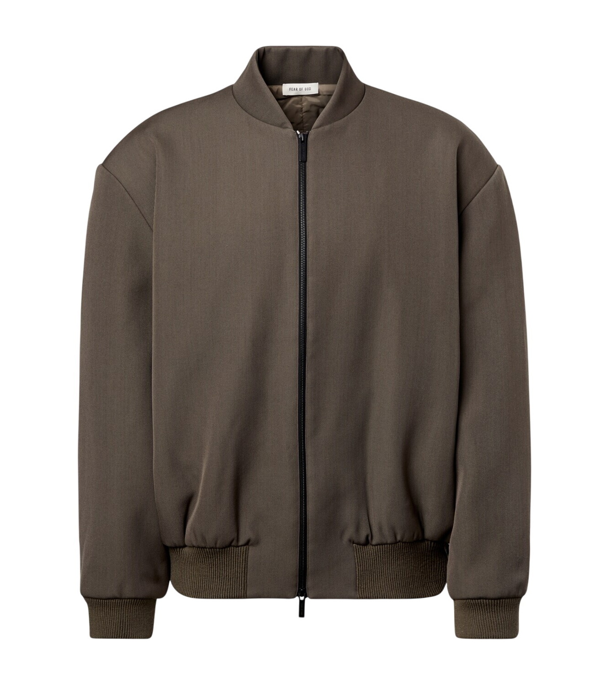 Fear of God Beige Oversized Check Shirt Jacket Fear Of God