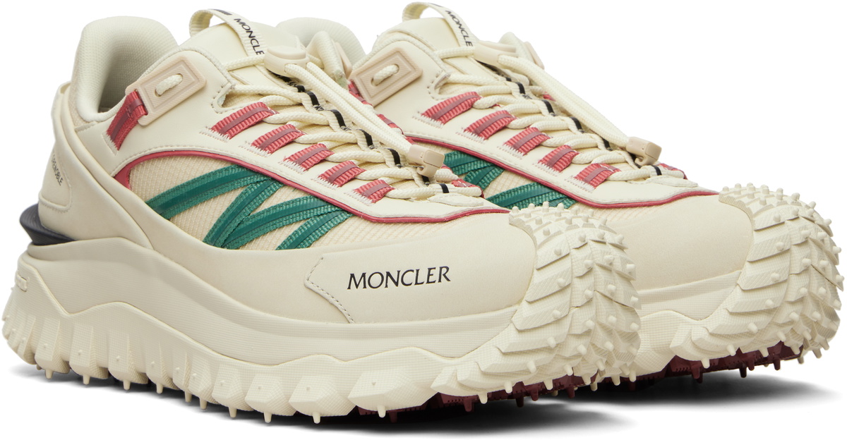 Moncler Beige Trailgrip Sneakers