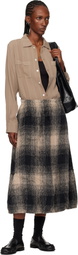 NEEDLES Beige Open Collar Shirt