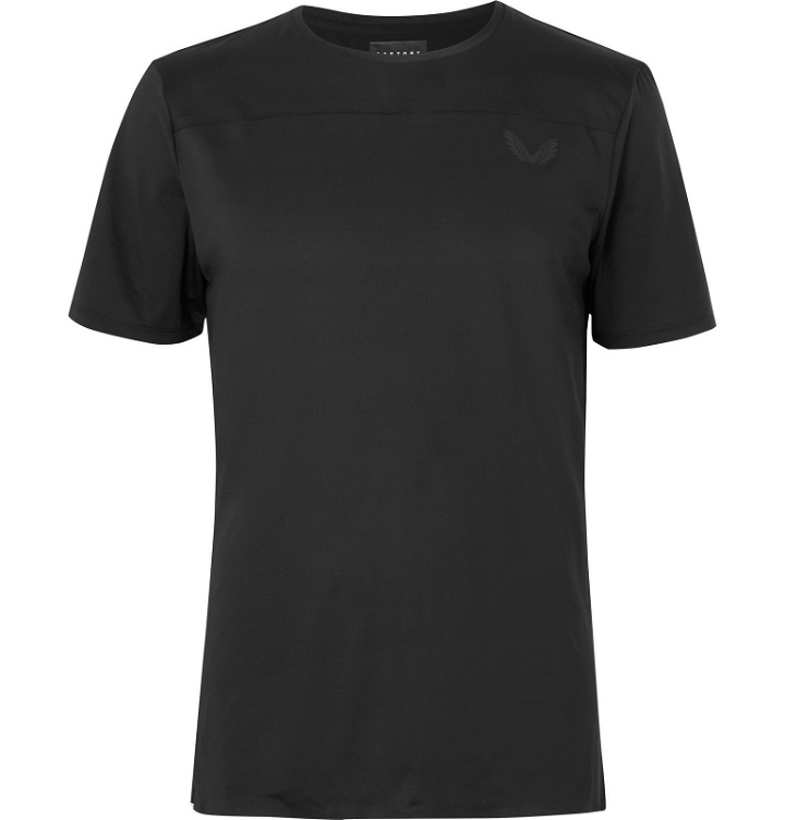 Photo: CASTORE - Luka Stretch Tech-Jersey T-Shirt - Black