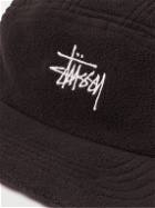 Stussy - Logo-Embroidered Fleece Baseball Cap