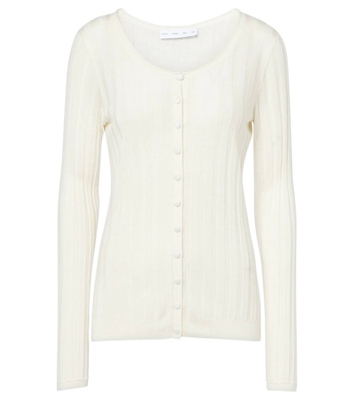 Photo: Proenza Schouler Hattie ribbed-knit cardigan