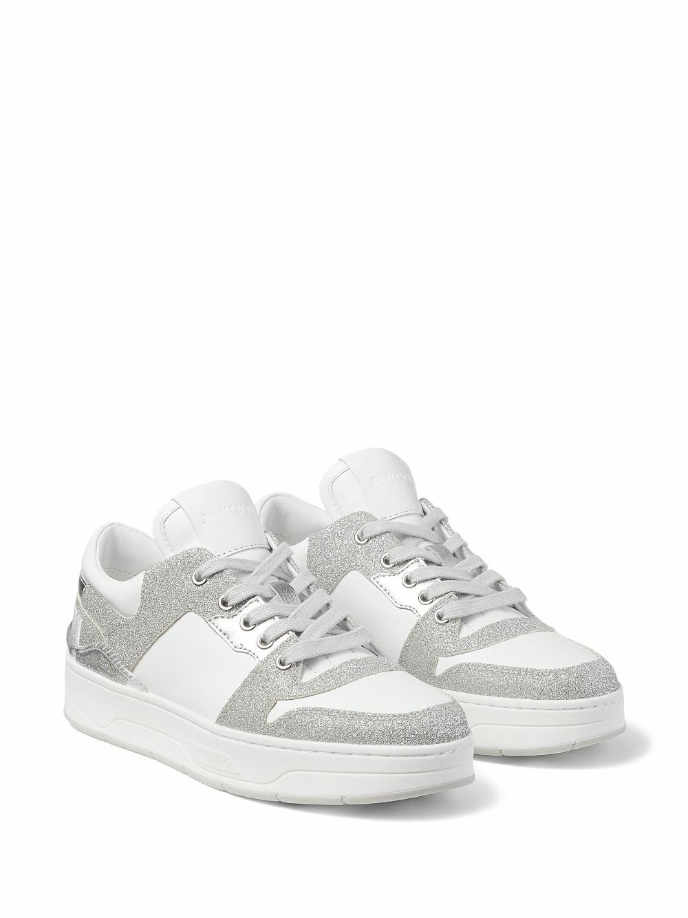 JIMMY CHOO - Florent/f Leather Sneakers Jimmy Choo