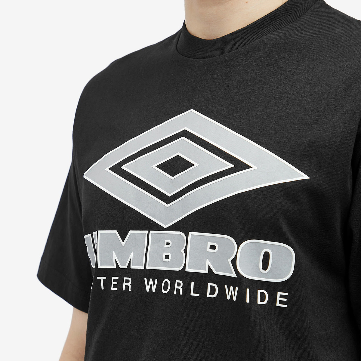 Butter Goods Men's x Umbro Diamond Logo T-Shirt in Black