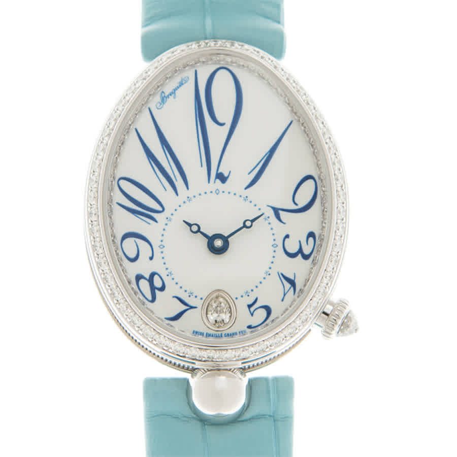 Breguet Reine de Naples Automatic White Dial Ladies Watch 8918BB/28/964/D00D