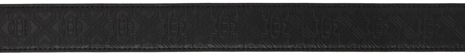 Casablanca Black CC Logo Belt