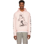 McQ Alexander McQueen Pink Surfside Club Hoodie