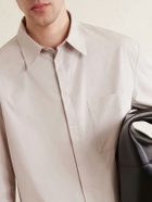 Amomento - Oversized Cotton Shirt - Neutrals