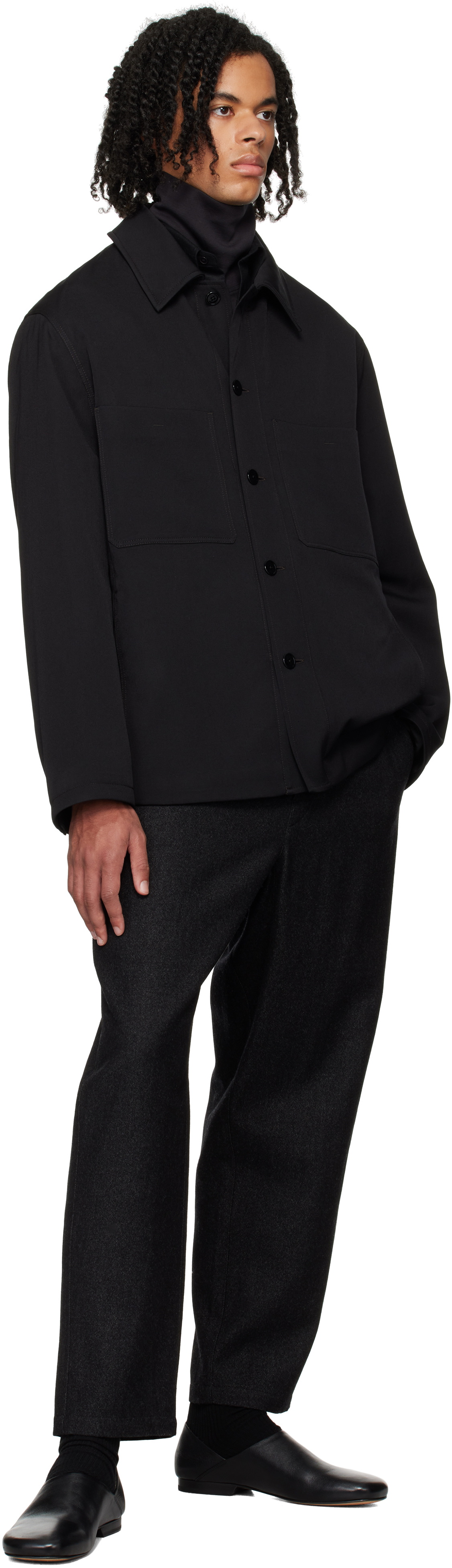 LEMAIRE WADDED LINER 23aw 美品 LEMAIRE Brown Wadded Jacket Lemaire