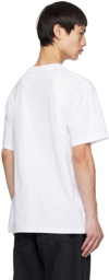 Dime White Block Font T-Shirt