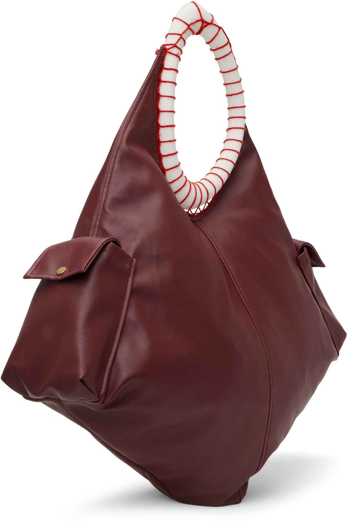 Stanley Raffington Burgundy Curve Tote