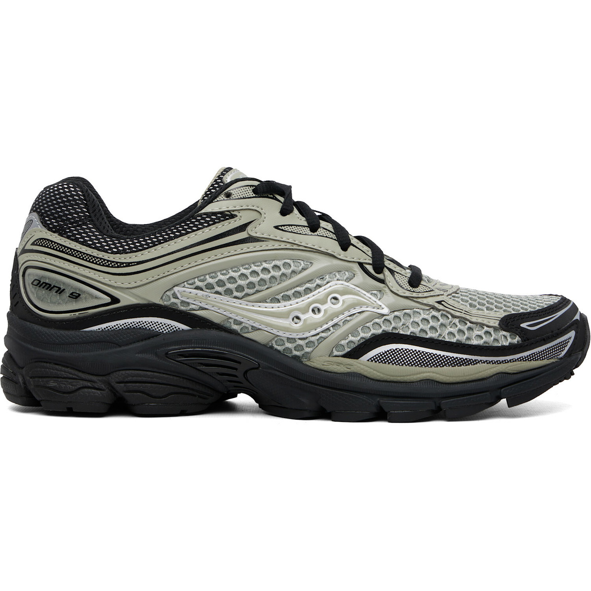 Saucony Green & Black Progrid Omni 9 Sneakers