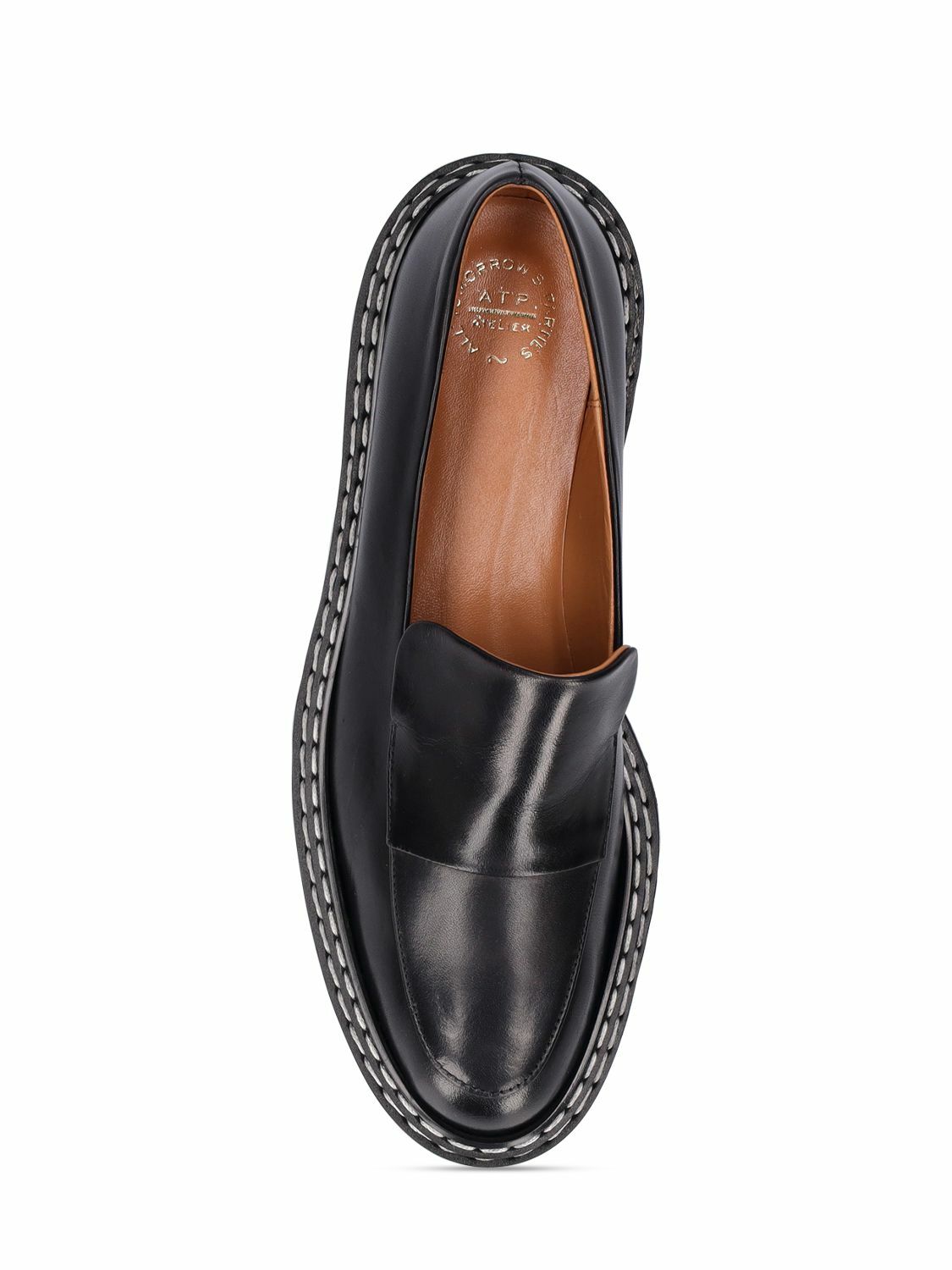 ATP ATELIER 30mm Manduria Leather Loafers