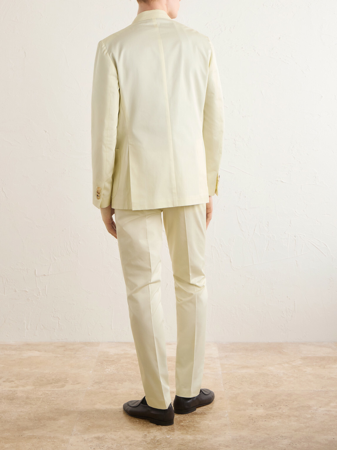 De Petrillo - Cotton-Twill Suit Jacket - Neutrals