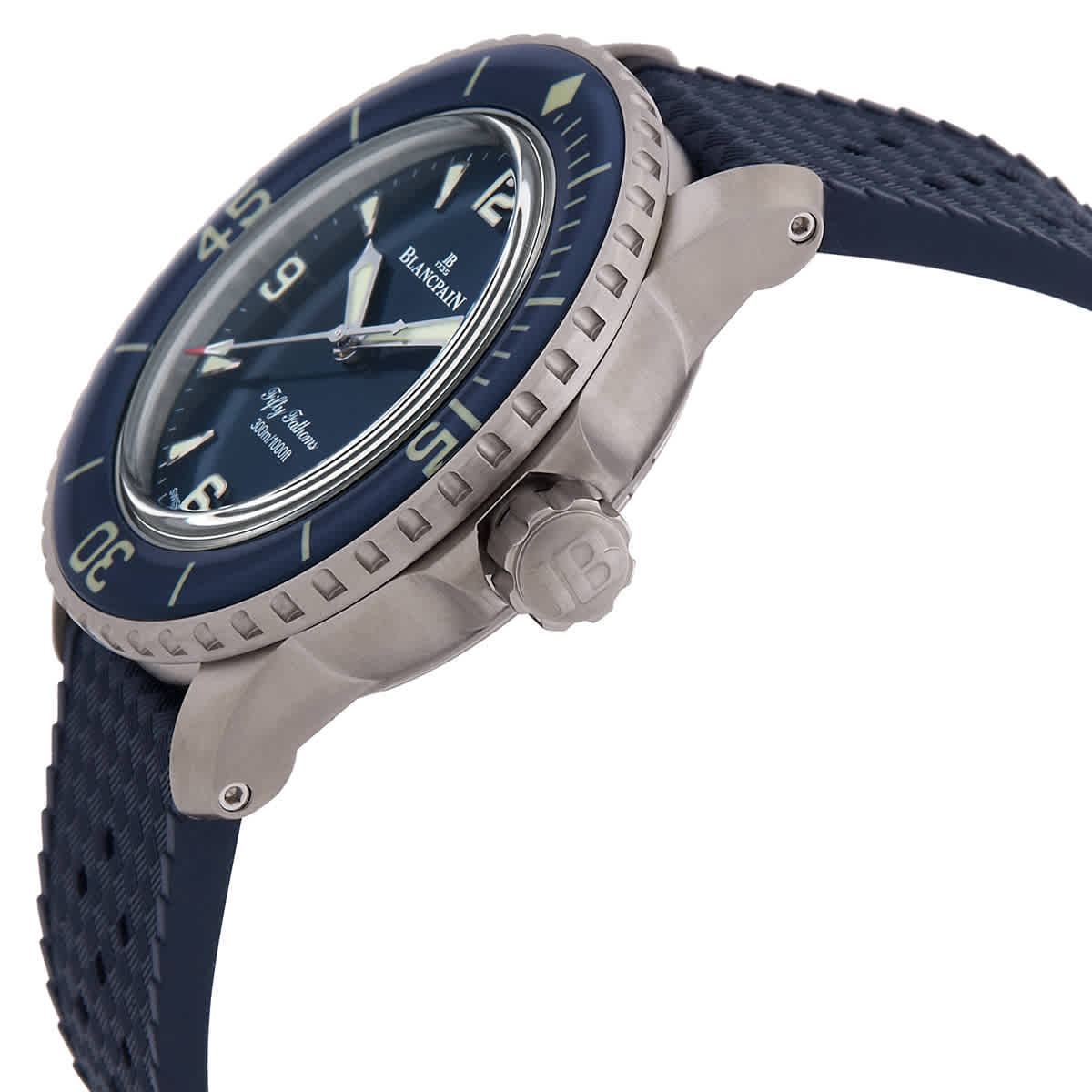 Blancpain Fifty Fathoms Automatic Blue Dial Mens Watch 5010 12B40 O64A
