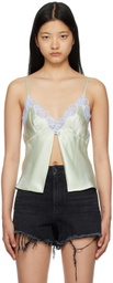 alexanderwang.t Green Butterfly Camisole