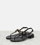 Burberry - Emily 20 leather thong sandals