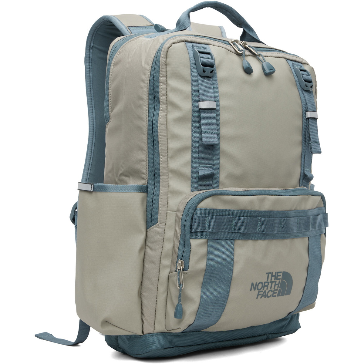 The North Face Gray & Blue Base Camp Daypack Backpack