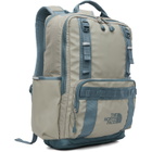 The North Face Gray & Blue Base Camp Daypack Backpack