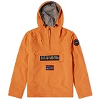 Napapijri Men's Rainforest Jacket in Orange Butternut