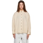 Cordera Yellow Checked Oversized Shirt