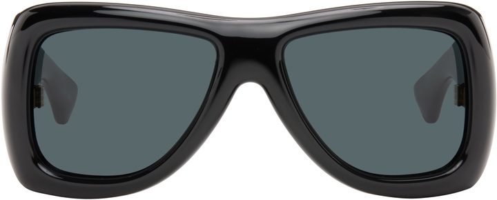Photo: Saint Laurent Black SL 902 Howl Sunglasses