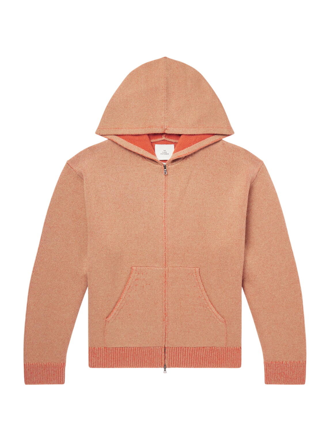 The Elder Statesman - Embroidered Cotton and Cashmere-Blend Jersey