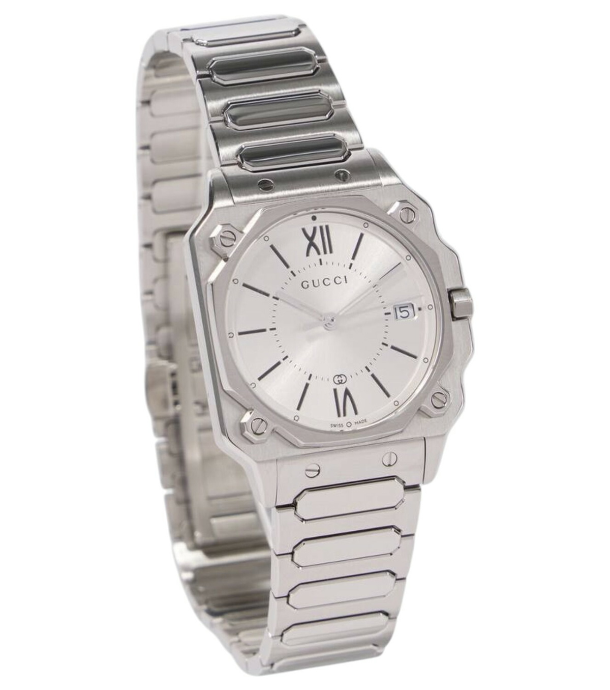 Gucci G-Flat 30mm stainless steel watch Gucci