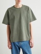 FrizmWORKS - Garment-Dyed Cotton-Jersey T-Shirt - Green