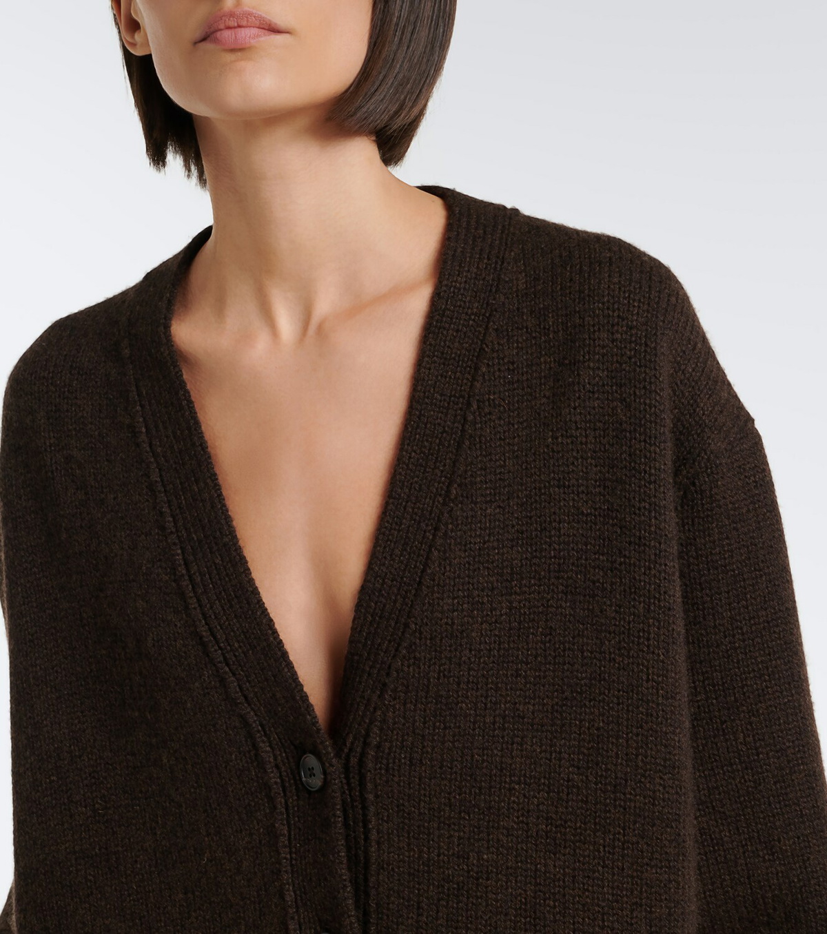 The Row Pranavi cashmere cardigan