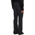 Marni Black Faded Jeans