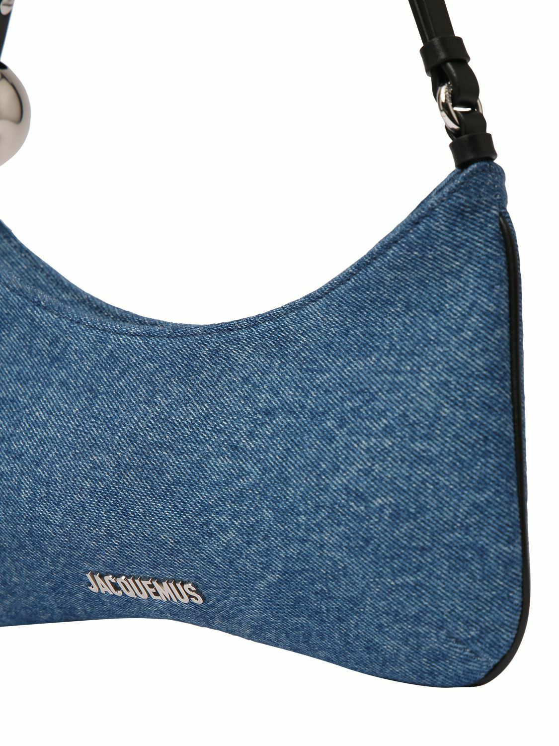 JACQUEMUS - Le Bisou Perle Denim Shoulder Bag Jacquemus