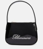 Blumarine - Embellished patent leather shoulder bag