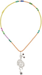 Collina Strada Multicolor Tattoo Snail Necklace