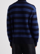 Jacquemus - Rayures Striped Ribbed-Knit Sweater - Blue