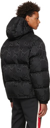 Gucci Black Jumbo GG Down Jacket