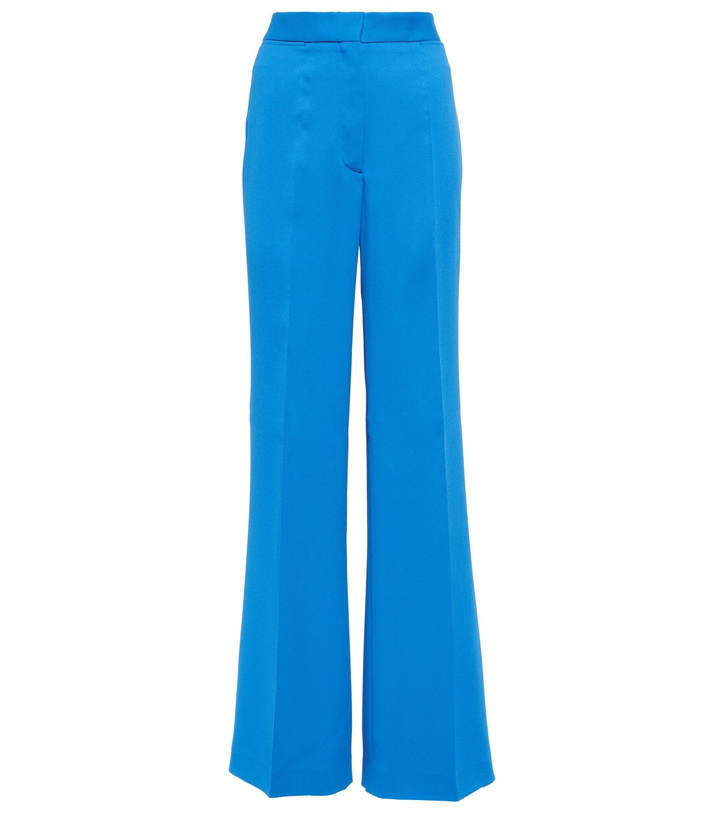 Photo: Stella McCartney - Tailored twill high-rise wide-leg pants