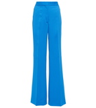 Stella McCartney - Tailored twill high-rise wide-leg pants