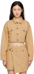 Ksubi Beige Kommand Jacket