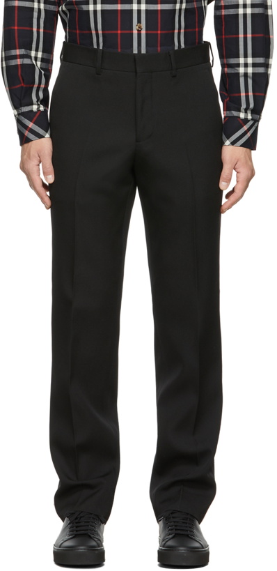 Photo: Burberry Wool Classic Straight Trousers