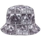 Fucking Awesome Men's Blood Baby Bucket Hat in Black/White