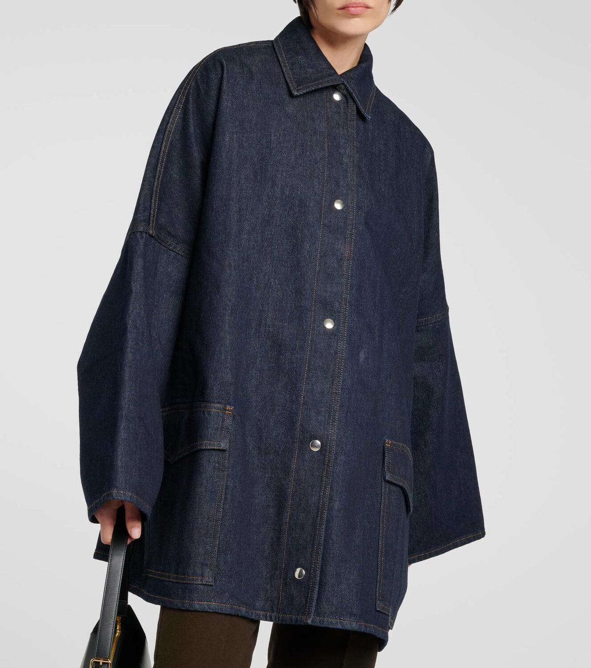 Toteme Oversized denim overshirt Toteme