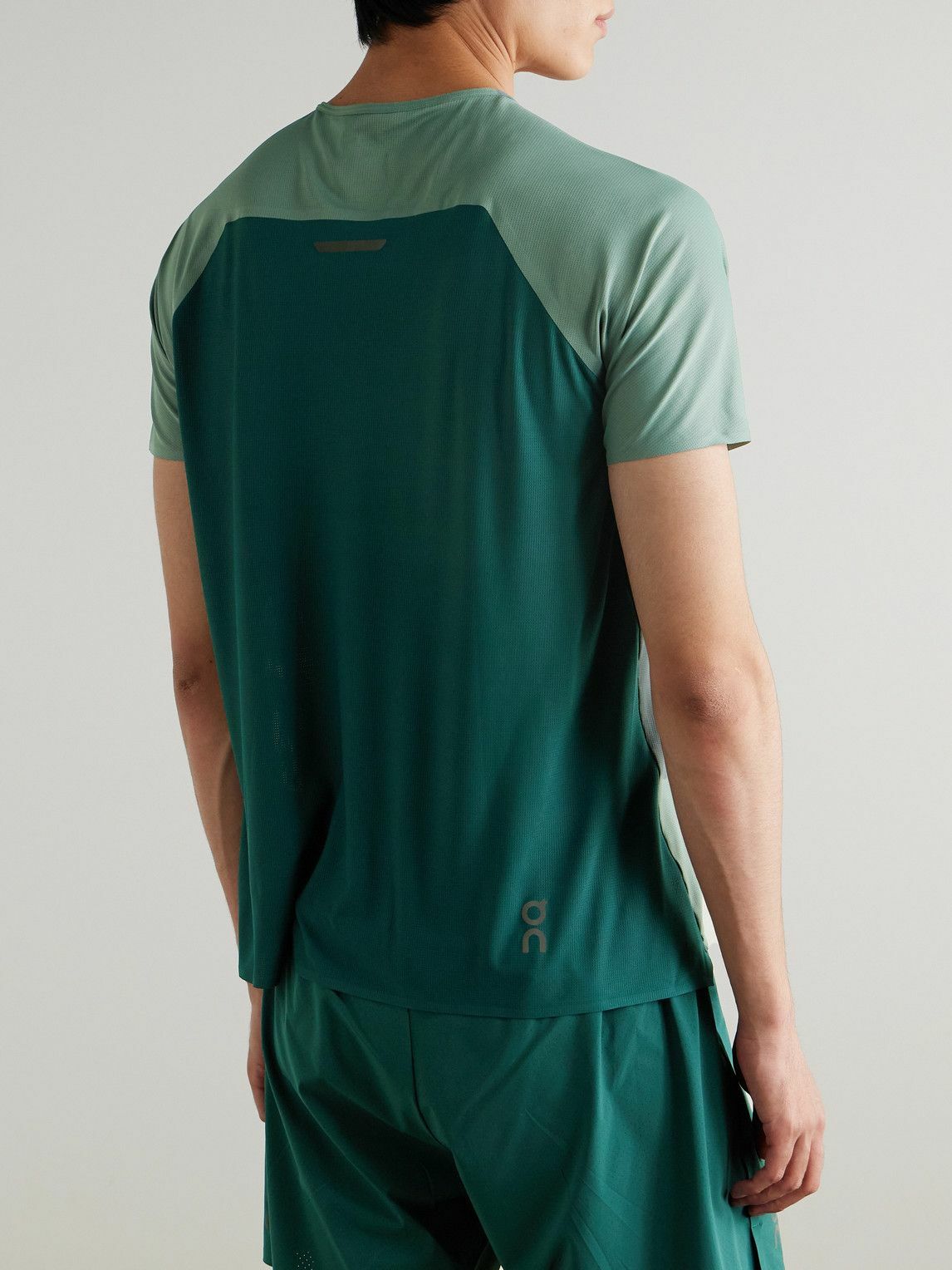 ON - Performance-T Stretch Recycled DryTec™ T-Shirt - Green