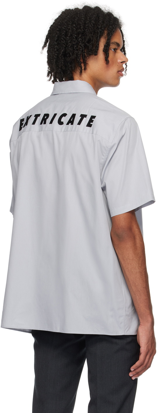 Raf Simons Gray Fred Perry Edition Shirt