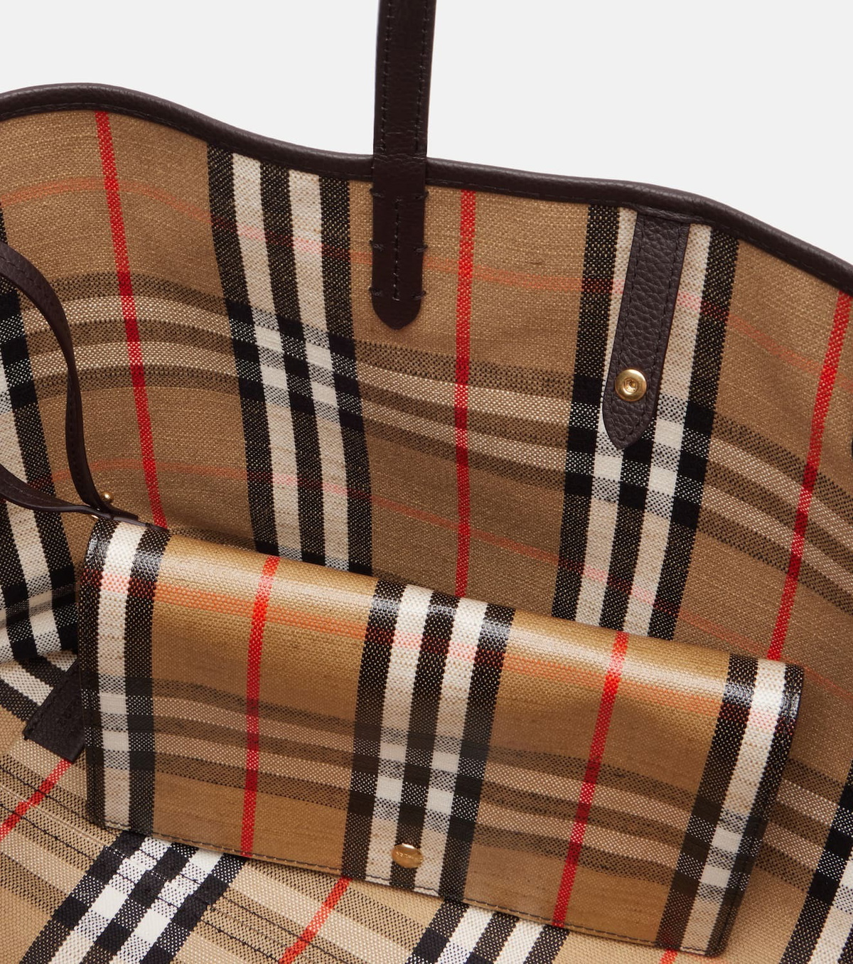 Burberry Highlands Medium jacquard tote bag
